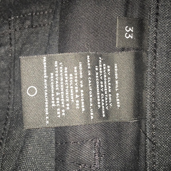 J Brand Indigo black slacks - Picture 4 of 4